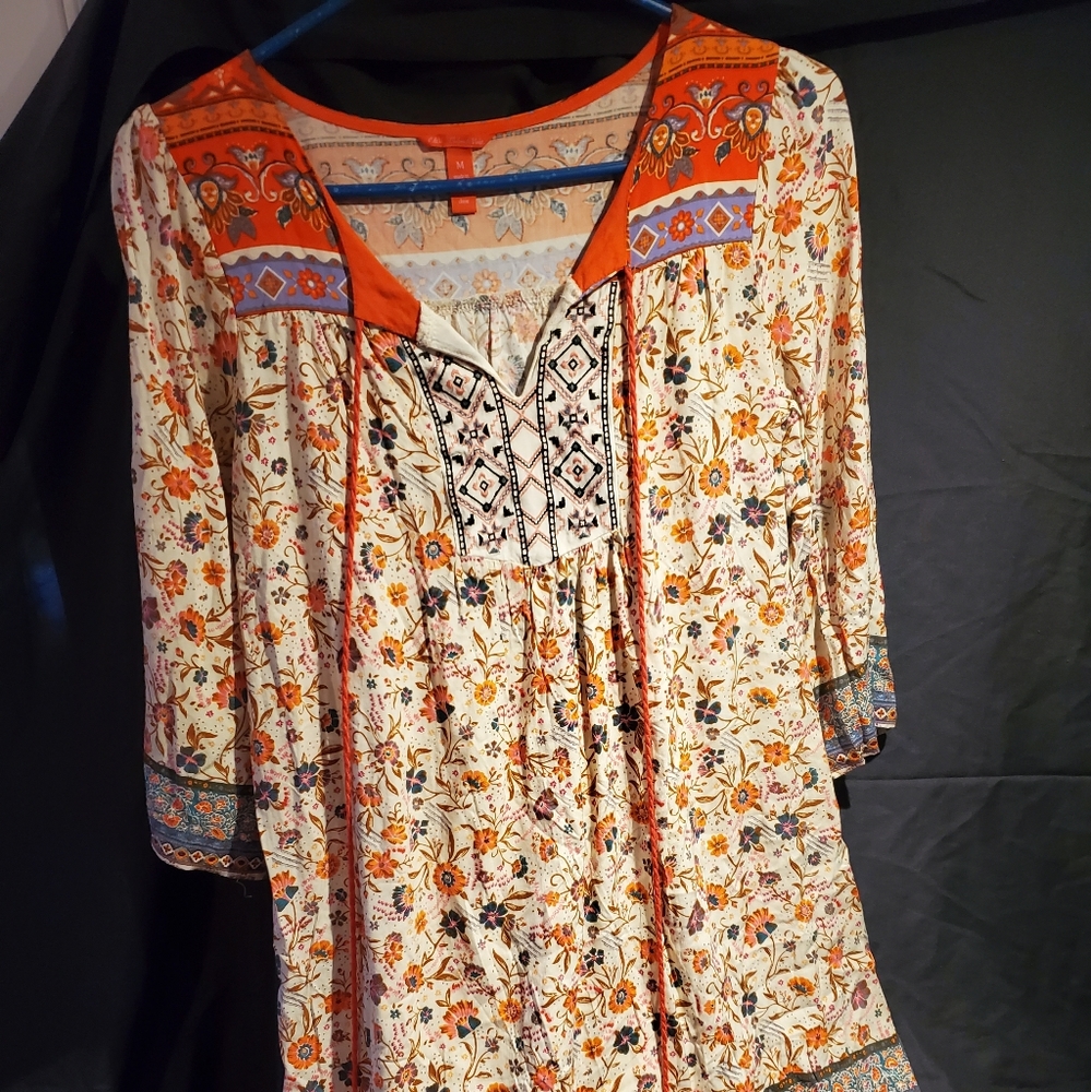 Chelsea and violet Bohemian dress